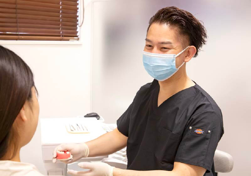 医師とのカウンセリング